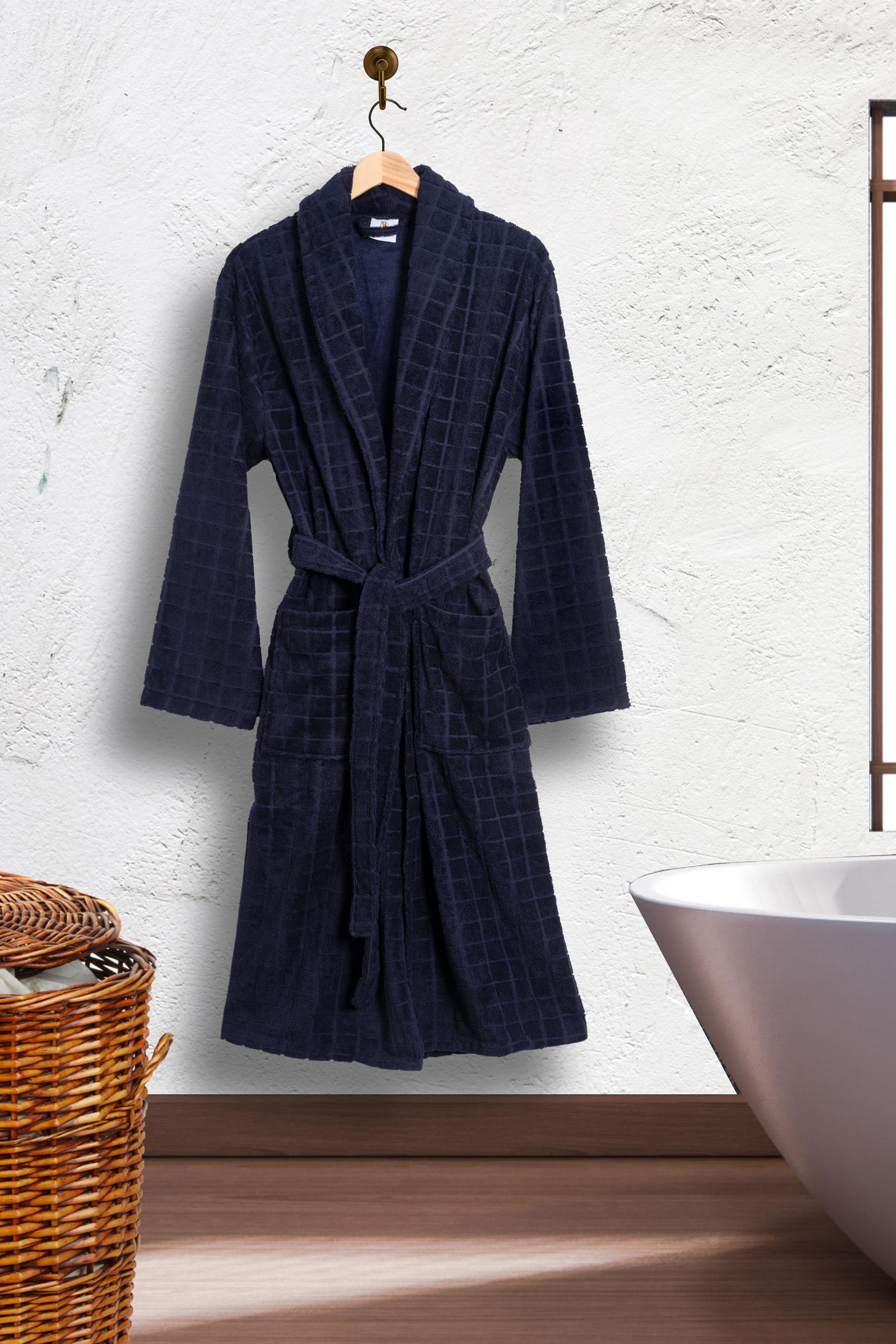 Metis Textile Plaid  Mayer Unisex Bathrobe