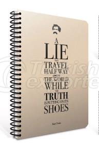 Spiral Hard Cover Book