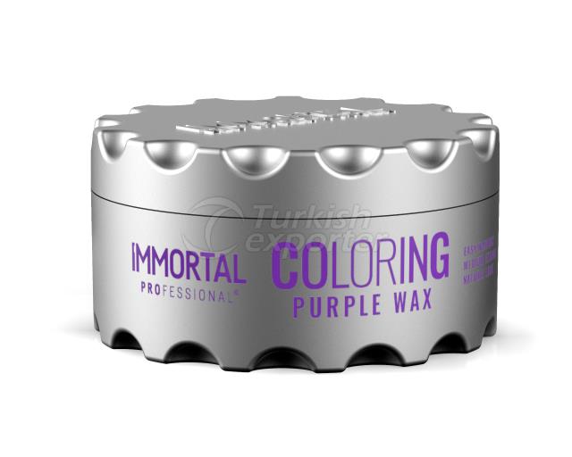 Immortal Purple Coloring Wax