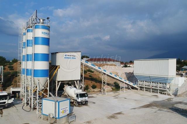 Stationary Type Concrete Batching Plants