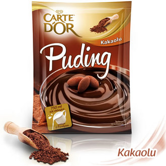 Carte'dor cacao pudding 154 gr 