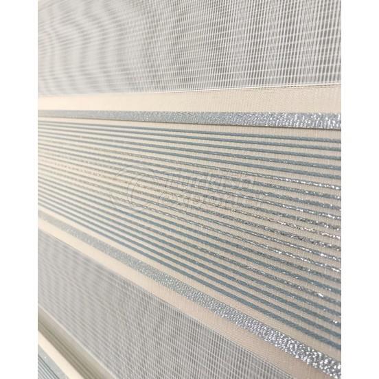 Evrem Blue Striped Zebra Blinds