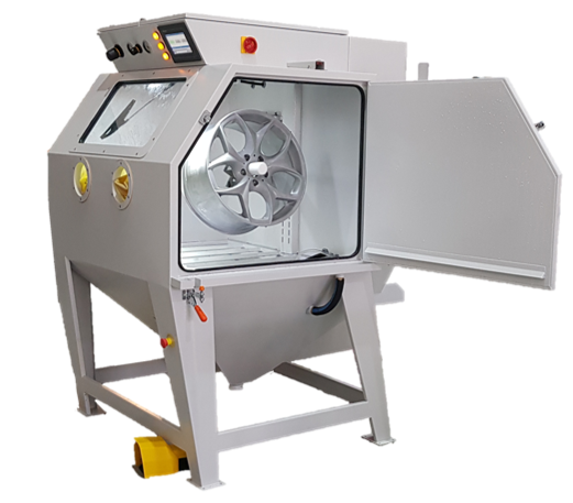 ST5W - Wet Sandblasting Machine for Wheels/Rims