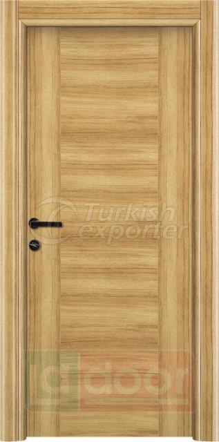 Interior Room Doors and Surfaces - Teak