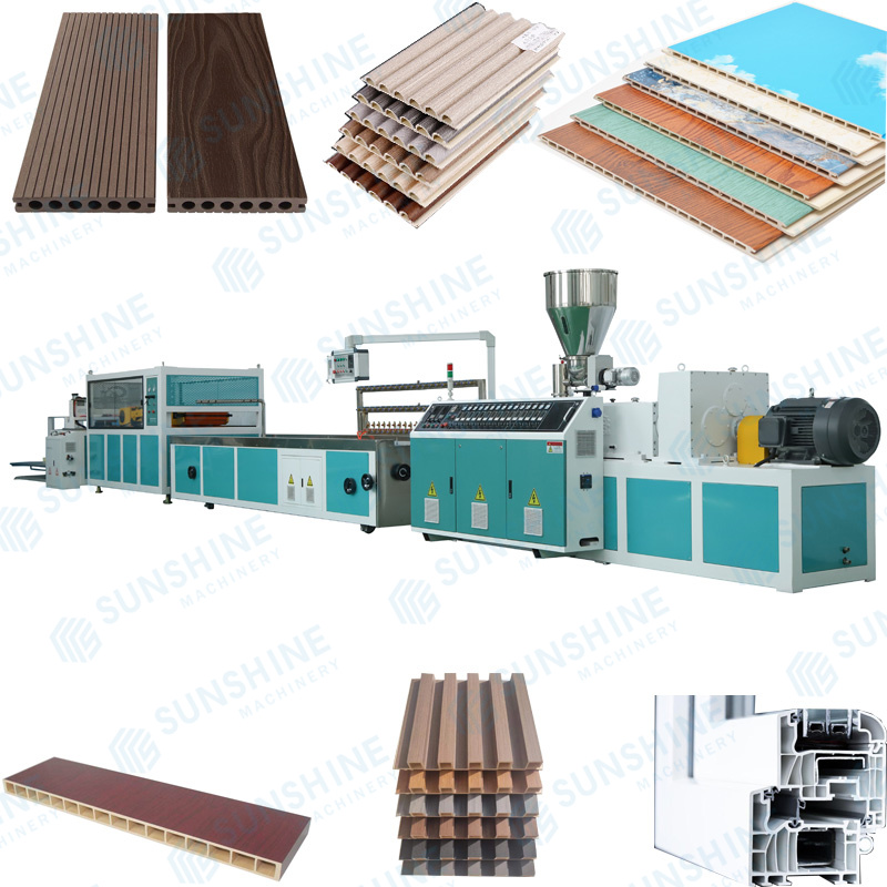 PVC WPC wall panel machine