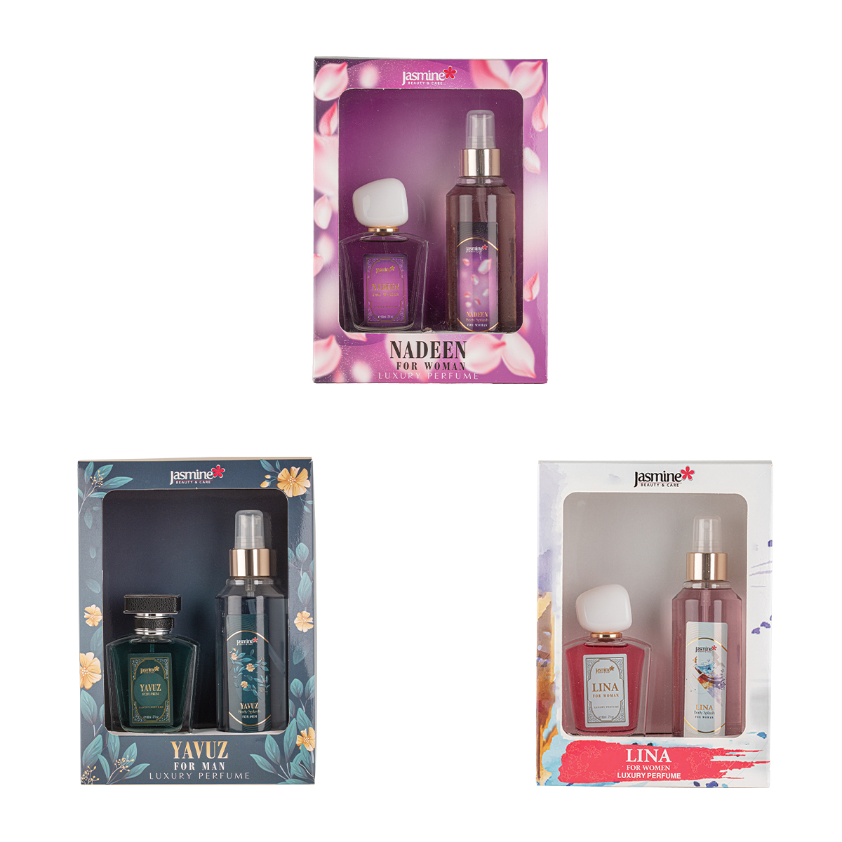 Set de perfumes de jazmín