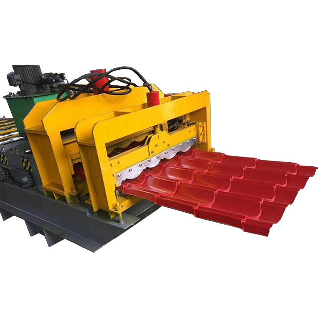 828 Glazed Tile Roll Forming Machine