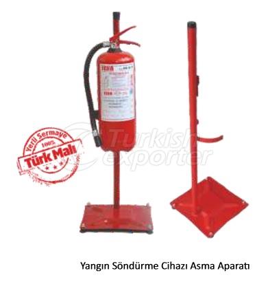 FIRE EXTINGUISHER HANGER APPARATUS