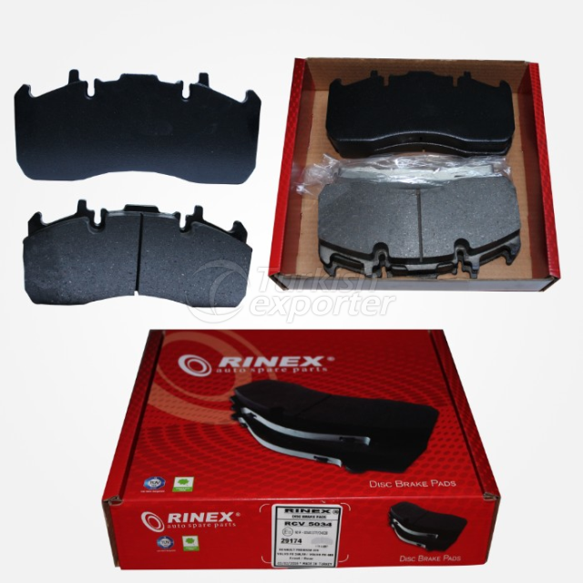 Дисковые тормозные колодки -Renault Midlum 280