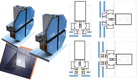 Silicone Glass Facade