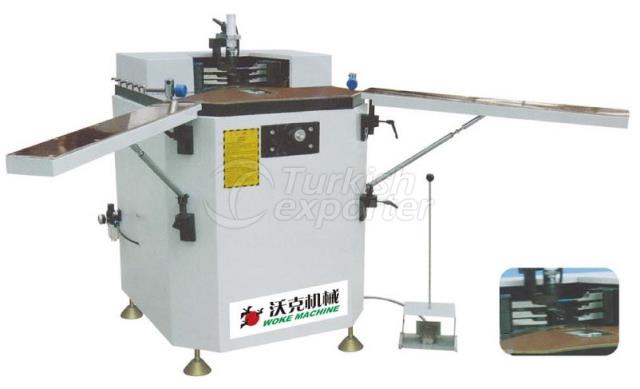 Heavy-duty corner crimping machine