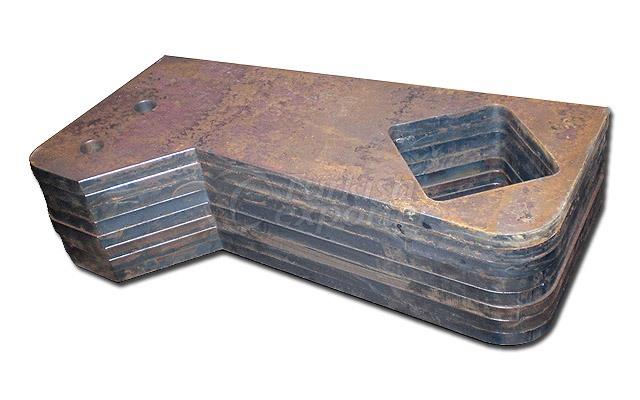 Partie de machine agricole