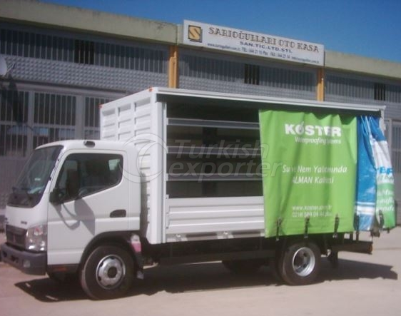 Cuerpos de cortina deslizantes