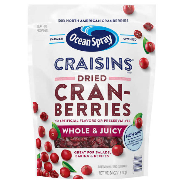 Ocean Spray Craisins Whole Dried Cranberries