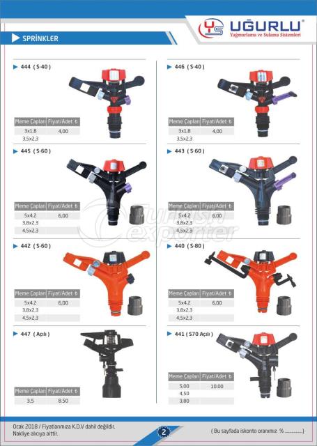 pipe fittings sprink irrigation