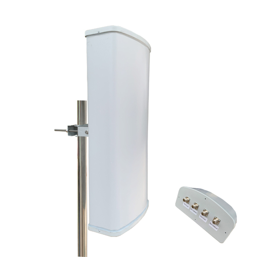 4G LTE Dual Pol 4 Port Sector Antenna 