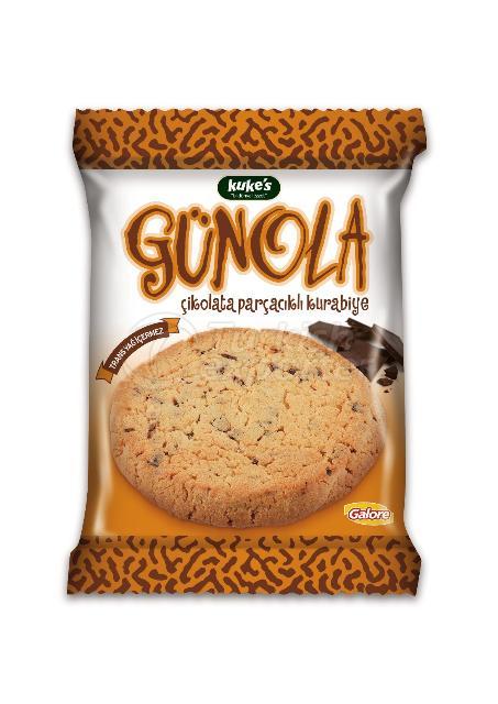 GUNOLA cookie with chocolate