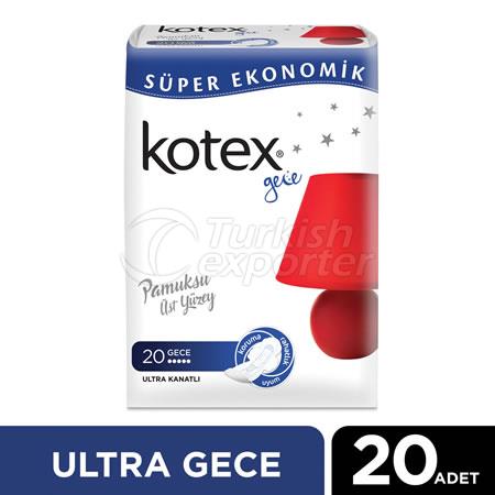 KOTEX ULTRA QUADRO GECE (20 pcs)