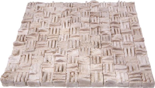 Hatch Mosaic Light Travertine 2,3x2,3