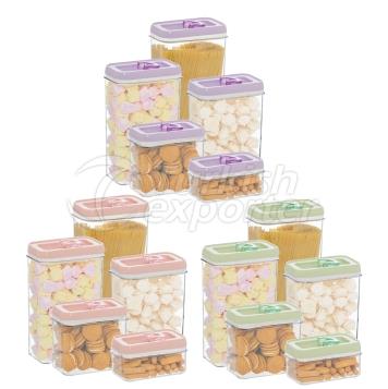 5 pcs Storage Canister Set