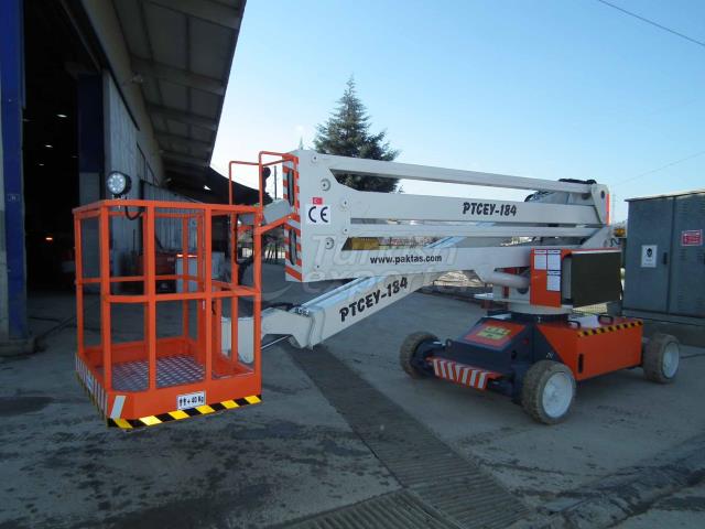 Self Propelled Articulated Telescopic Boom PTCEY 184