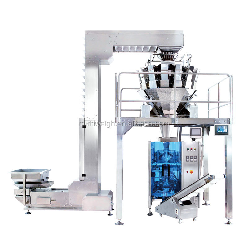 Automatic standard vertical weighing and packaging system