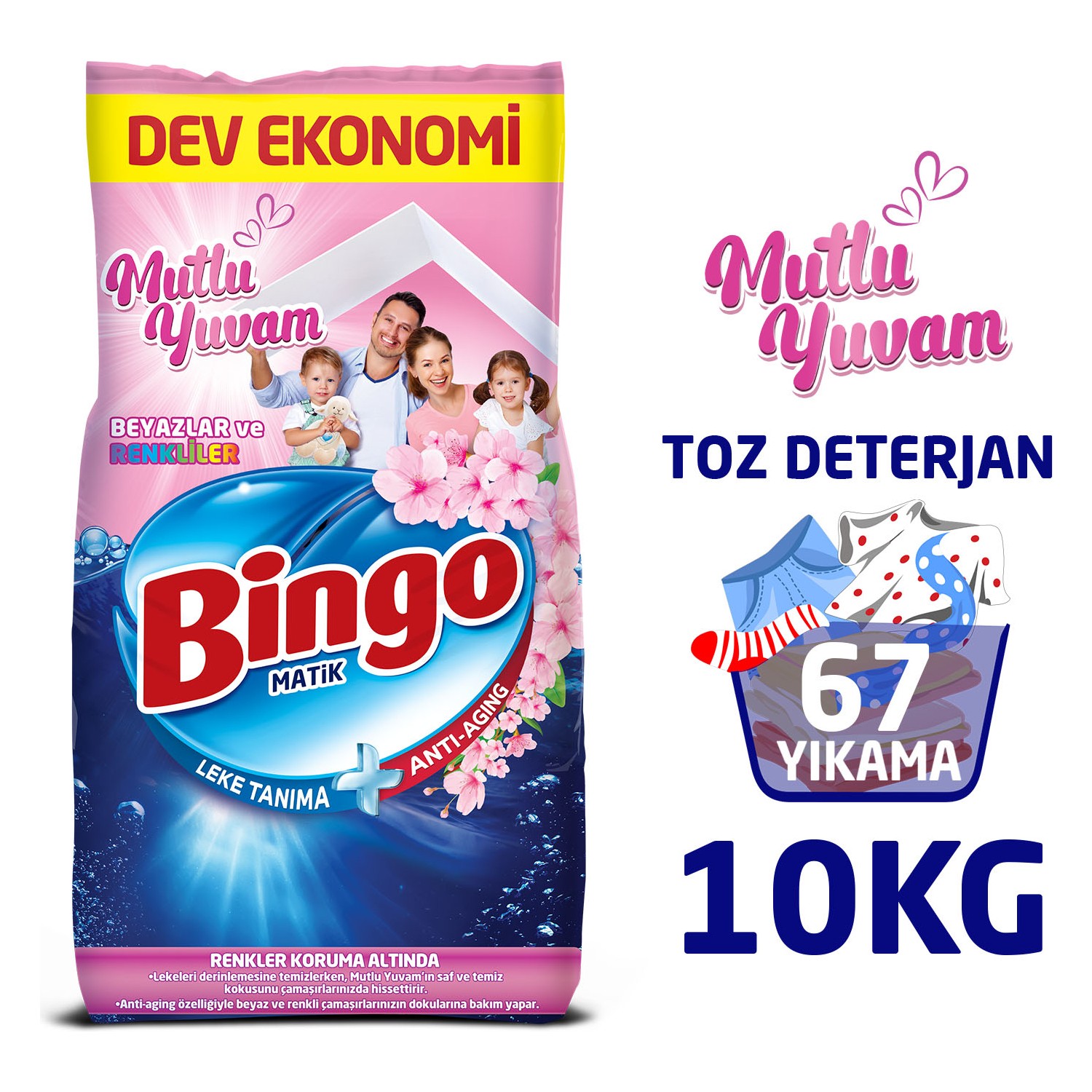 bingo 10 kg whites and coloreds