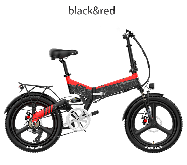 2021 electric bicycle Lankeleisi G650 20 inch Folding Electric Bicycle