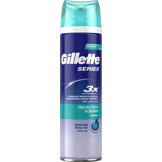Gillette protection shaving gel 200 ml 