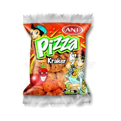 Pizza- Flavored Crackers