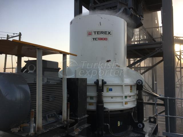 Terex TC 1300 Konik Kırıcı