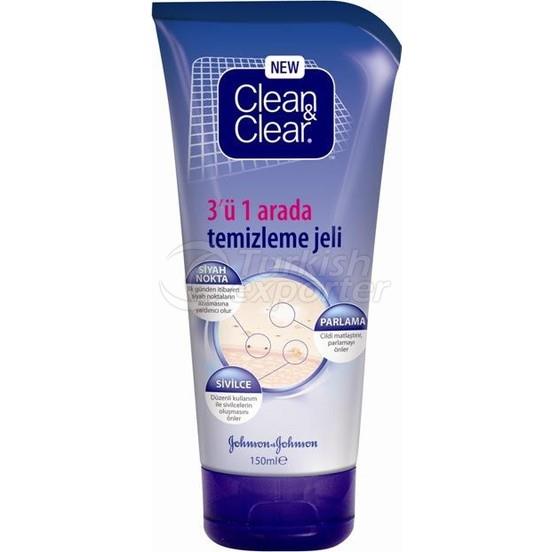 Clean&Clear 3in1 cleaning gel 150 m