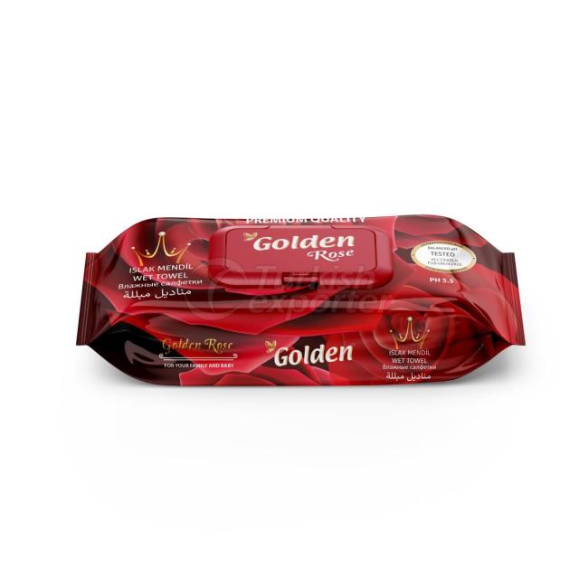 Golden 120 pcs wet wipes