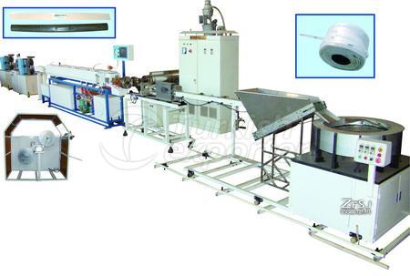 Mosaic Flat Emitter Type Drip Irrigation Tape Making Machine