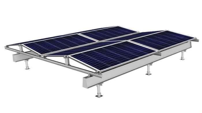 Solar Power Panel Steel Support Profiles