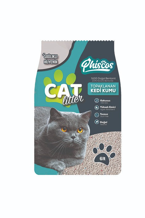 100% Natural Bentonite Cat Litter