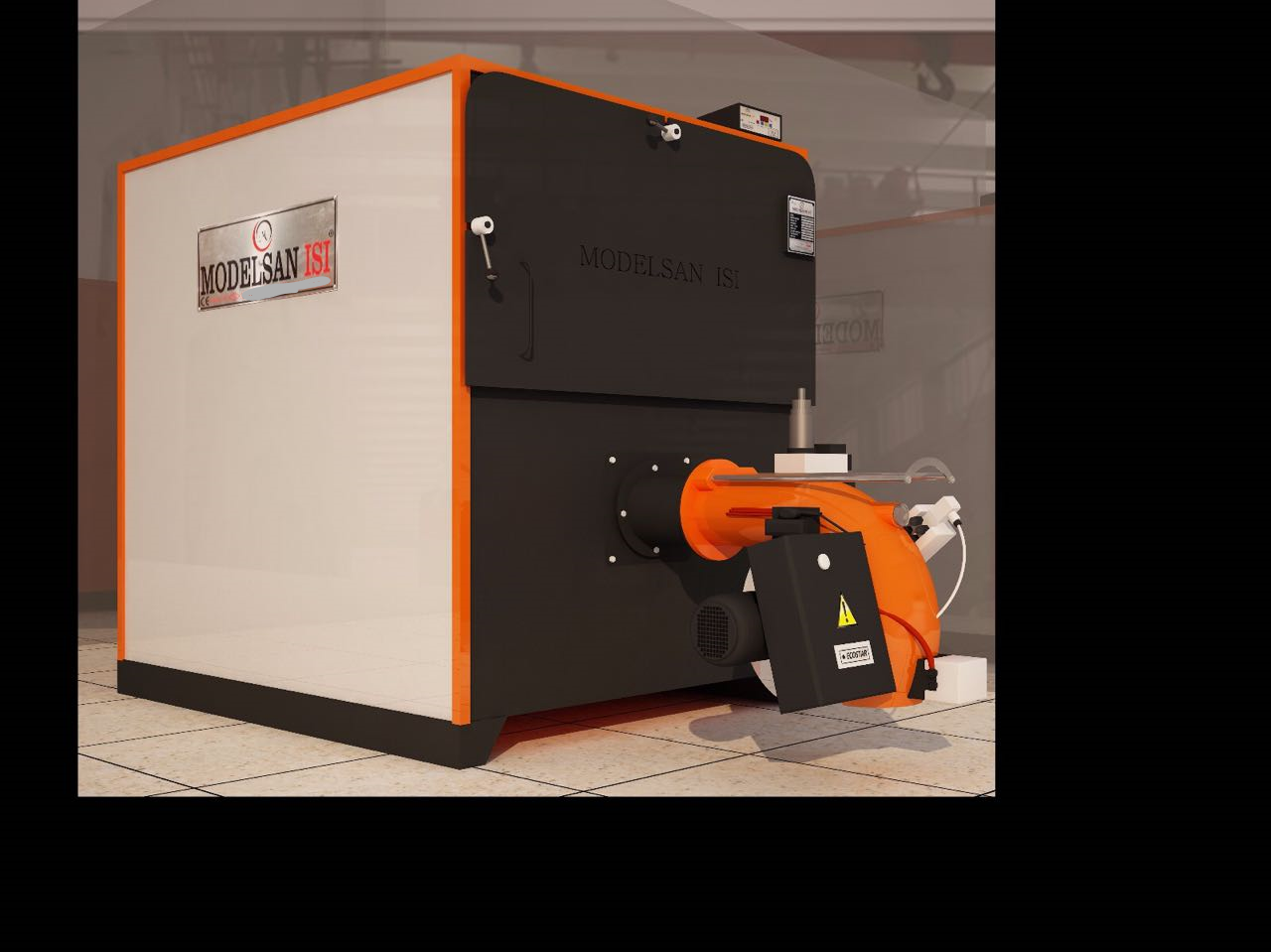 Gas Liquid Counter Pressure Heating Boiler KBSG series