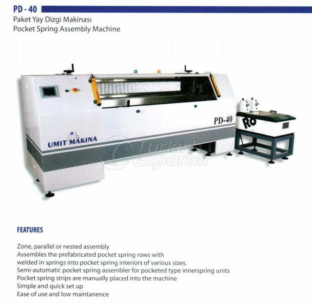 SEMI AUTOMATIC POCKET ASSEMBLY M.