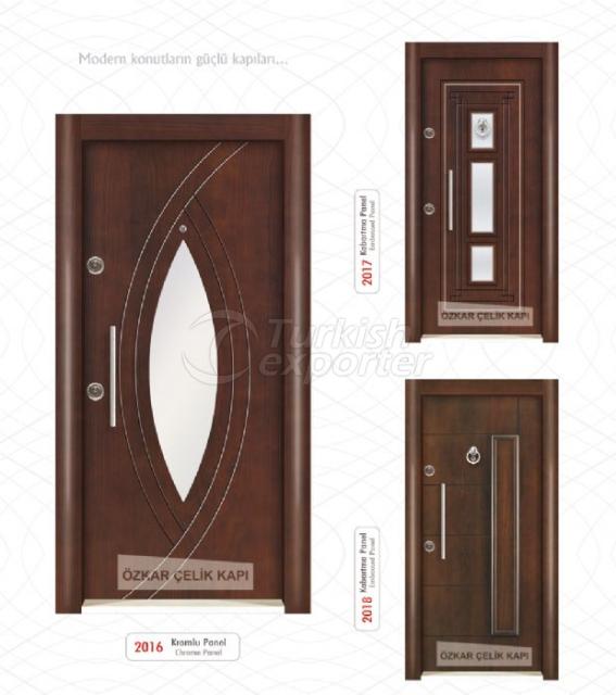 Luxury Veneered Embossed Doors