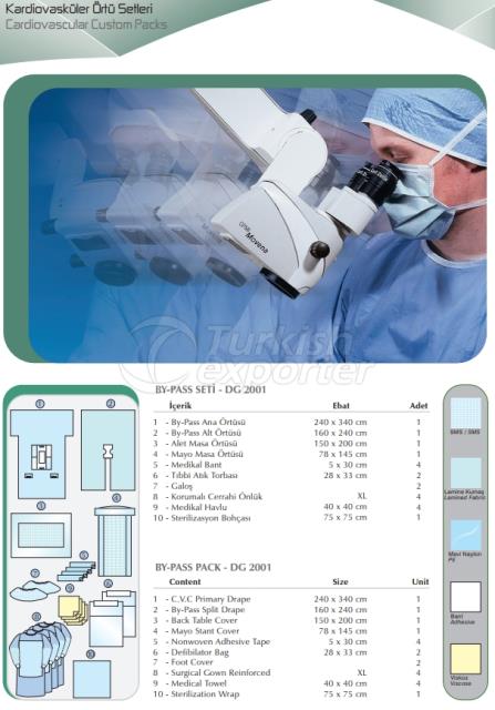 Kardiovasküler Örtü Setleri