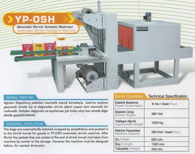 Otomatik Shrink Ambalaj Makinesi