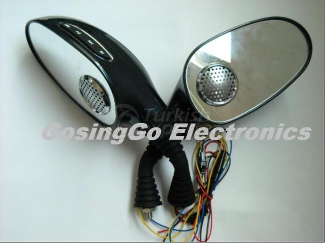 Motorcycle Audio ( Rear-View Mirror )