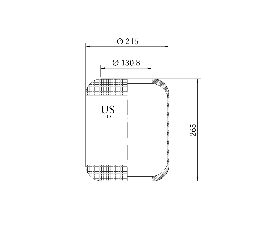 Roll Air Spring 110