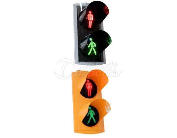 Ø 200mm Power LED Pedestrian Signal Head