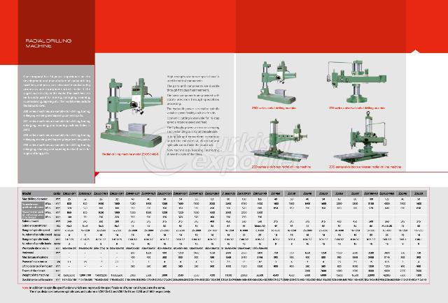 RADIAL DRILLING MACHINE