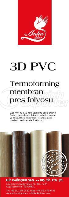 PVC 3D / 2DMEMBRANE FOIL