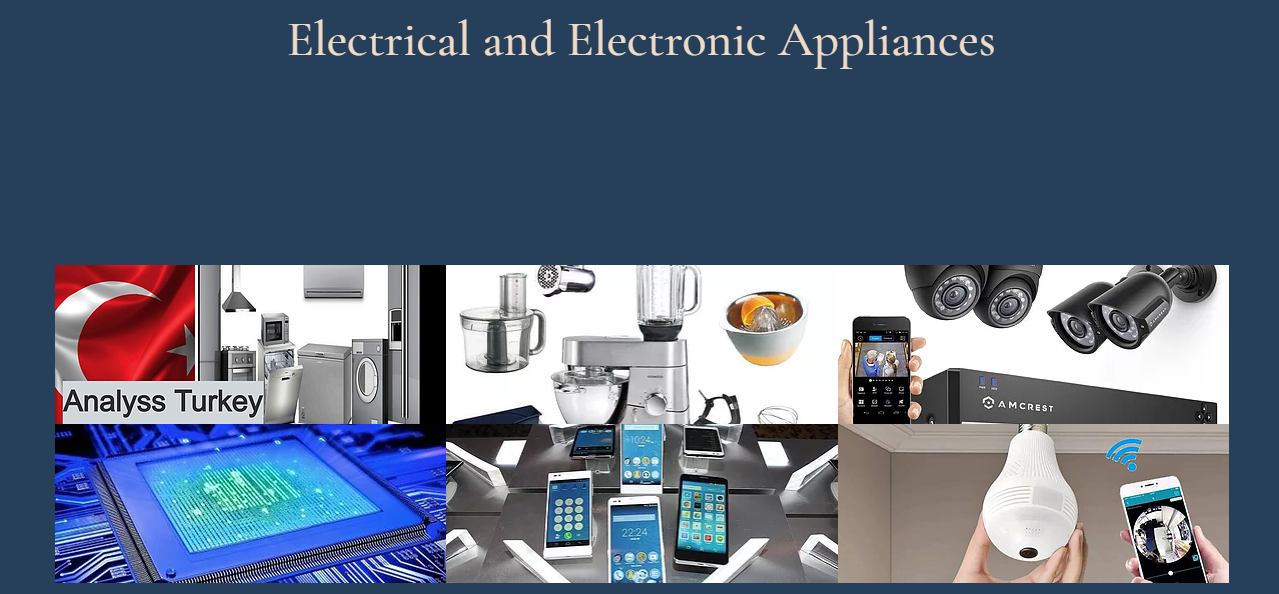 Electrical and Electronic Appliances