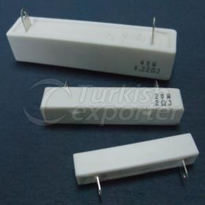 Horizontal Cement Fixed Resistor