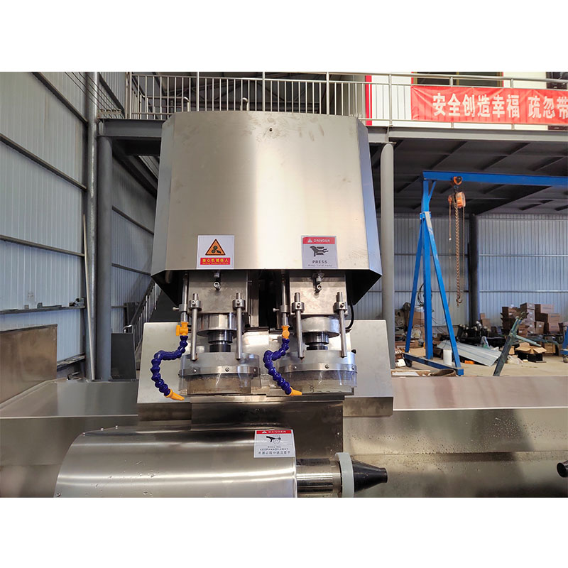 Double head copper grinding machine for gravure cylinder