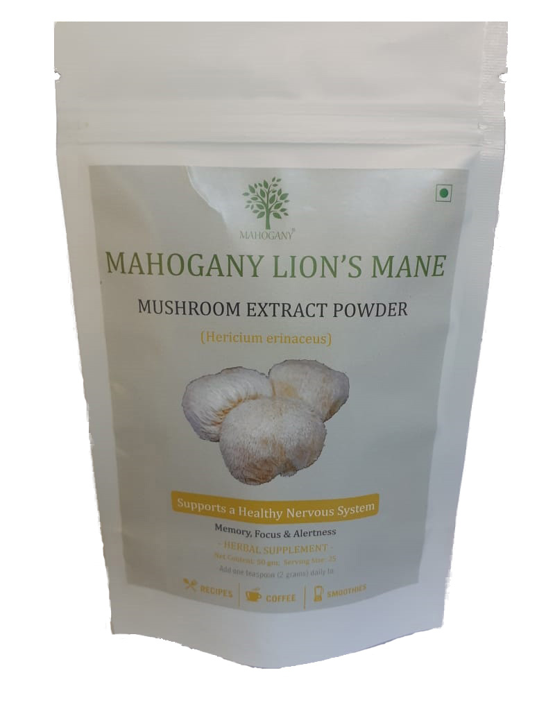 Lion's Mane (Hericium erinaceus) Mushroom Extract Powder and Capsules